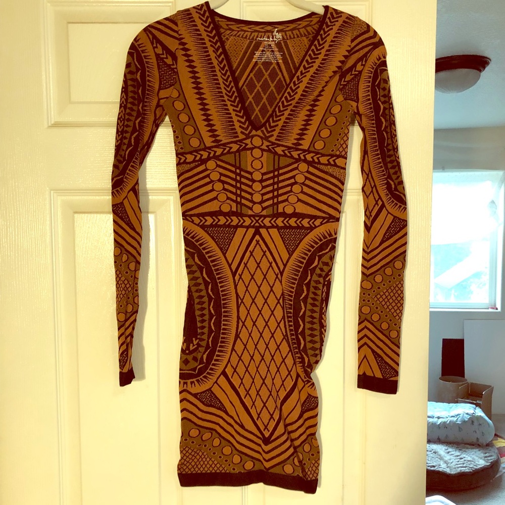 Free people geometric dress